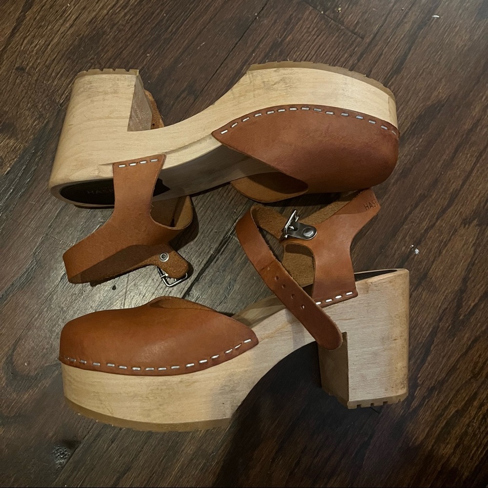 Swedish Hasbeens Krillan size 37 (size 6.5/7) - Picture 2 of 5